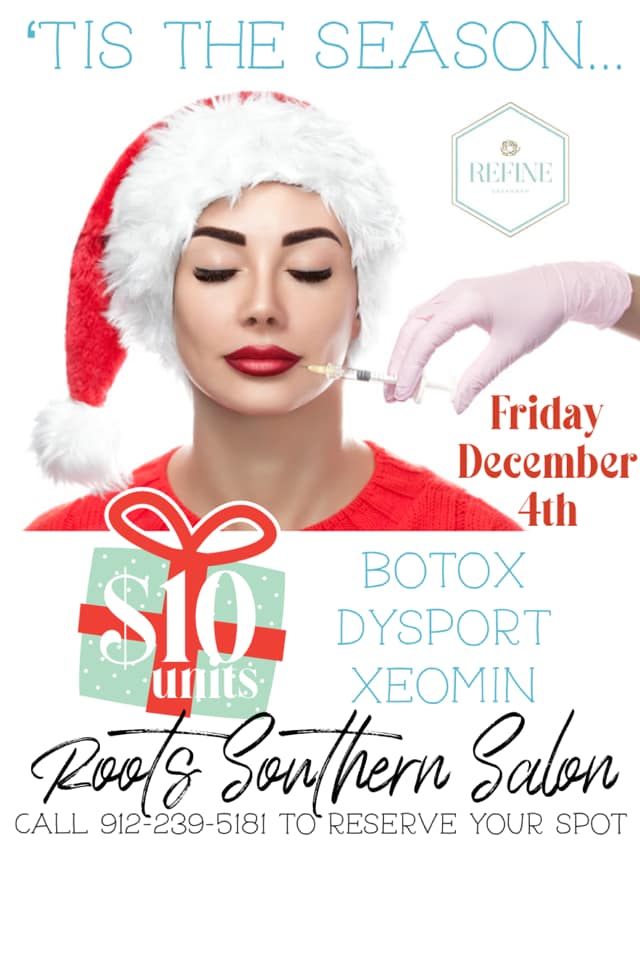 Holiday Pop Up Shop and Botox Event - Savannah's Waterfront