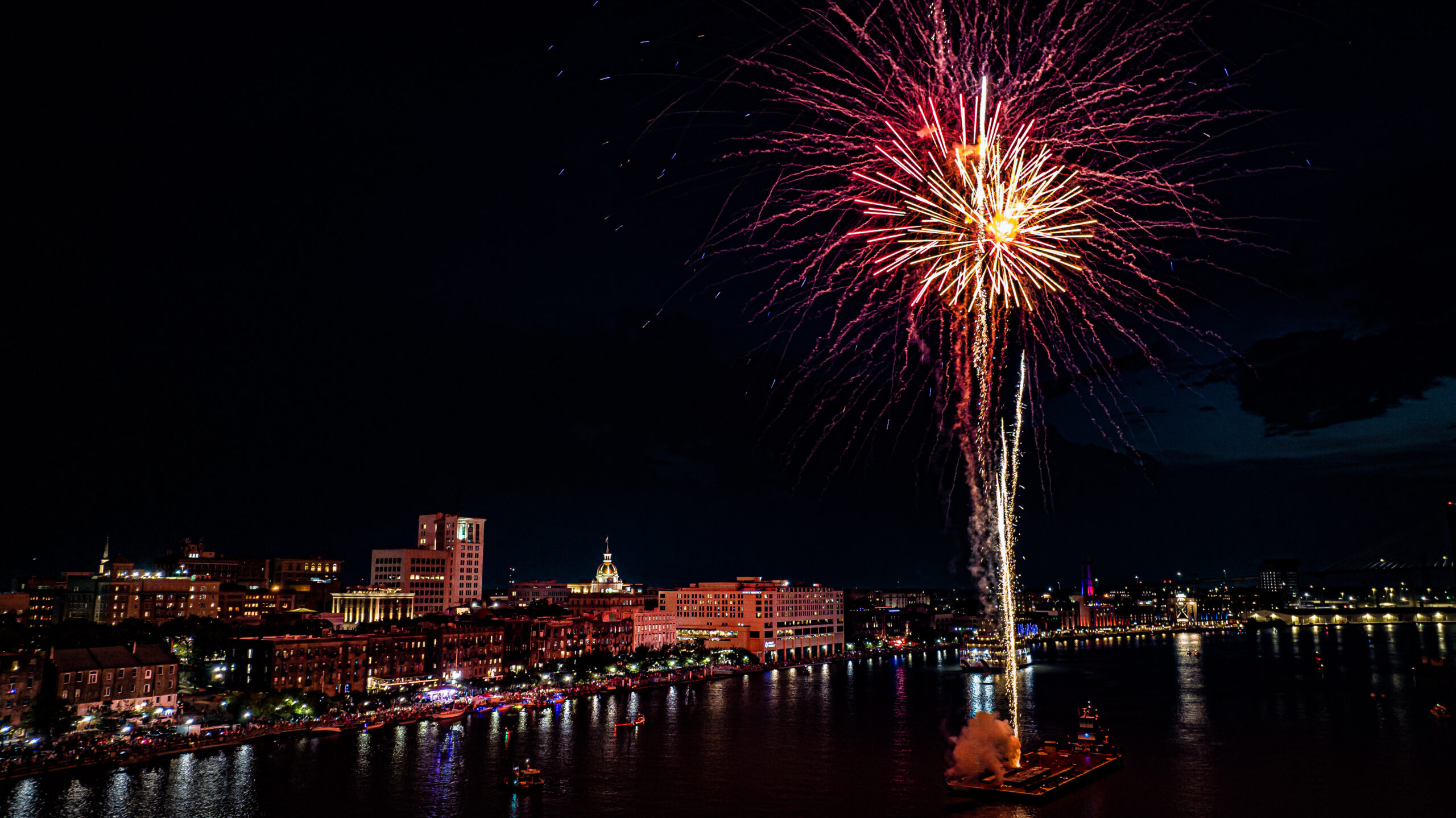Independence Day on Savannah's Waterfront