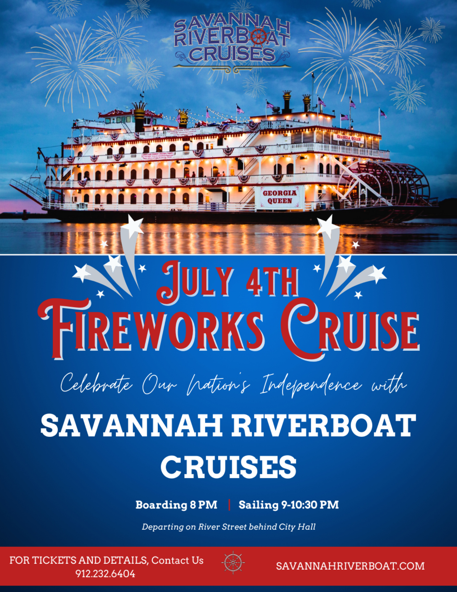 July 4th Fireworks Cruise