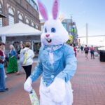 Easter Bunny visits Plant Riverside District